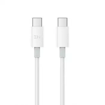 Кабель ZMI USB-C to USB-C cable 5A (1.5m) white 100W (ZMKAL08ECNWH)