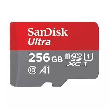 Карта памяти 256Gb SanDisk Ultra SDXC Class 10 UHS-I (120/10 MB/s)