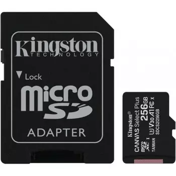 Карта памяти Kingston Canvas Select Plus microSDHC 256Gb (SDCS2/256GB)