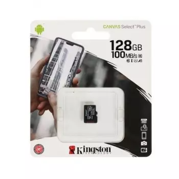 Карта памяти Kingston microSDXC 128Gb Class10 SDCS2/128GBSP w/o adapter