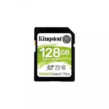 Карта памяти Kingston SDHC 128Gb Class10 (SDS2/128GB)