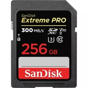 Карта памяти SanDisk SDSDXDK-256G-GN4IN 256 ГБ SDXC Extreme PRO UHS-II U3 V90