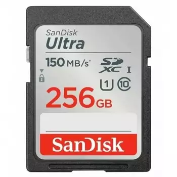 Карта памяти SanDisk SDXC 256GB UHS-I (SDSDUNC-256G-GN6IN)