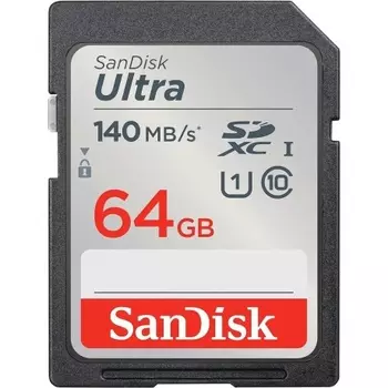 Карта памяти SanDisk SDXC 64GB UHS-I (SDSDUNB-064G-GN6IN)