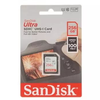 Карта памяти SanDisk SDXC Ultra Class10 256Gb (SDSDUNR-256G-GN6IN)