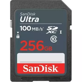 Карта памяти SanDisk Ultra SDXC 256Gb Class 10 UHS-I (SDSDUNR-256G-GN3IN)