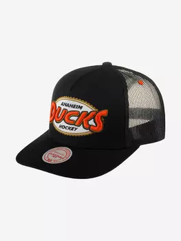 Бейсболка с сеточкой MITCHELL NESS HHSS5766-ADUYYPPPBLCK Anaheim Ducks NHL (черный), Черный