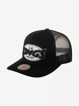 Бейсболка с сеточкой MITCHELL NESS HHSS5767-LAKYYPPPBLCK Los Angeles Kings NHL (черный), Черный