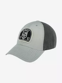 Бейсболка AMERICAN NEEDLE 43592A-LAK Los Angeles Kings Gunner NHL (серый), Серый