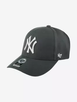 Бейсболка 47 BRAND B-MVP17WBV-CCA New York Yankees MLB (серый), Серый