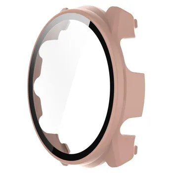 Чехол с твердым краем для Garmin Forerunner 965, защитный чехол из закаленной пленки, защитный чехол для Forerunner265 265s Forerunner265 чистый