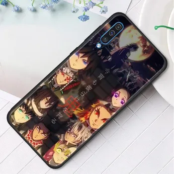 Силиконовый чехол для Samsung Galaxy A50 A70 A10 A20e A30 A40 A20s A10s A10e A80 A90 A60 A30s, чехол в виде ракушки, Demon Slayer Kimetsu, аниме For Samsung A10e