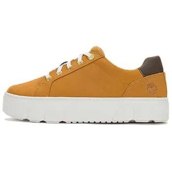 Timberland Толстая подошва универсальные нескользящие амортизирующие низкие кроссовки женские кроссовки пшеничные A64GZW 39