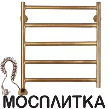 Полотенцесушитель электрический Secado Триада 1 плюс 60х60 см 4603777461423 R, бронза