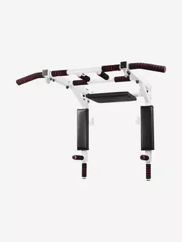 Турник Брусья Пресс 3в1 Люкс 40x40 Sportlim Черно-белый, Белый