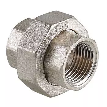 Муфта разъемная Valtec 1/2"x1/2" ВР латунь VTR.340.N.0004