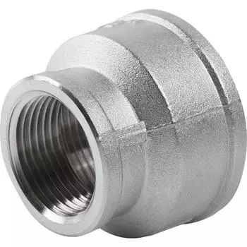 Муфта Valtec переходная 1 1/2"х1", никелированная латунь VTr.240.N.0806