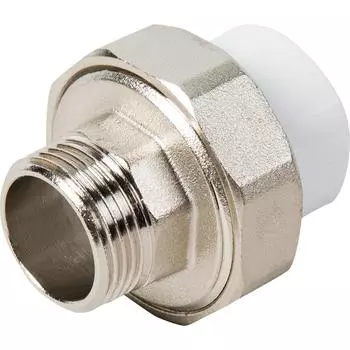 Муфта разъемная Valfex 3/4"x25 мм НР полипропилен 10156020