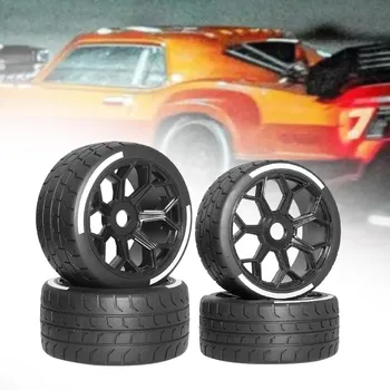 Колесо для радиоуправляемых шин в сборе, 4x1:7, модификация DIY, запчасти для радиоуправляемых гусеничных машин