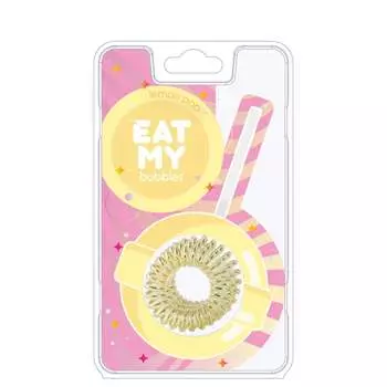EAT MY BOBBLES Резинка для волос в цвете Лимонный леденец 3 шт