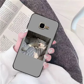Чехол для телефона с изображением милого кота для Samsung Galaxy A51 A50 A71 A21s A31 A41 A10 A20 A70 A30 A22 A02s A13 A53 5G, чехол SamsungA735G