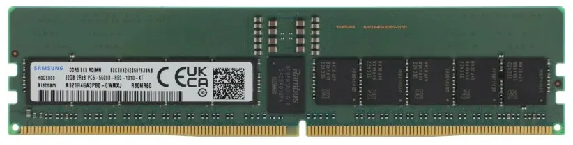 Модуль памяти DDR5 32GB Samsung M321R4GA3PB0-CWM PC5-44800 5600MHz CL46 1.1V ECC REG