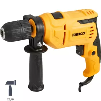Дрель сетевая ударная Deko DKID600W 063-4162, 600 Вт