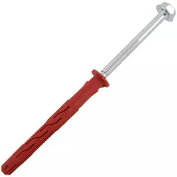 Дюбель фасадный Hilti HRD-H, 10x100 мм, нейлон/оцинкованная сталь, 20 шт.