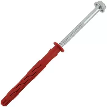 Дюбель фасадный Hilti HRD-H, 10x100 мм, нейлон/оцинкованная сталь, 4 шт.