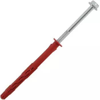 Дюбель фасадный Hilti HRD-H, 10x120 мм, нейлон/оцинкованная сталь, 4 шт.