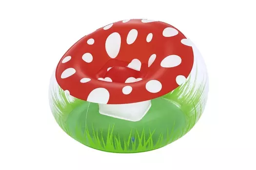 Надувное кресло Mighty Mushroom 112x112x66см до 75 кг от 6 лет Bestway 75123