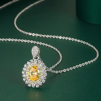BELLA BOX кулон ожерелье несколько цветов модные свадебные помолвочные украшения розовый