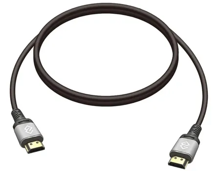 Кабель интерфейсный Digma D-HDMI-V2.0-1.5M аудио-видео HDMI (m)/HDMI (m) 1.5м. позолоч.конт. черный