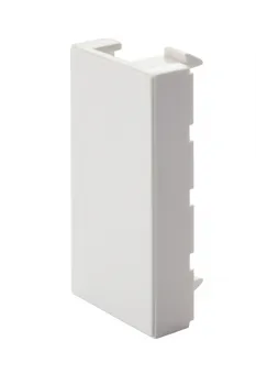 Заглушка Eurolan 16A-00-00SL 45x22,5 мм, серебристый