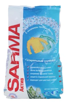 Стиральный порошок Sarma Актив «Ландыш», универсальный, 800 г