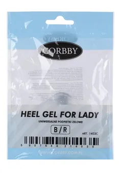 Подпяточники Corbby Heel Gel for lady гелевые женские б/р