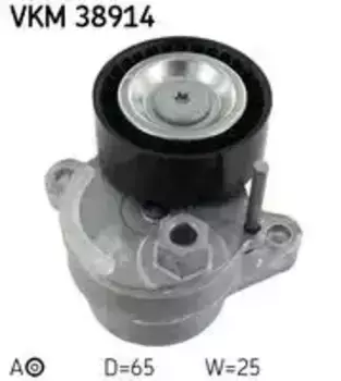 Натяжитель приводного ремня MERCEDES-BENZ W204/W212/W221/W166 3.5i (M276) 11- VKM38914 SKF