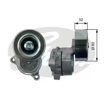 натяжитель ремня генератора!\ Subaru Legacy/Outback 3.0 4WD 00> T38489 GATES