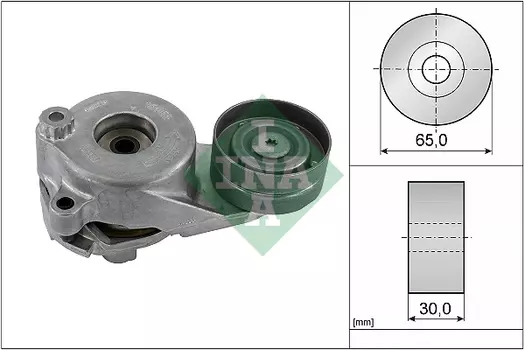 натяжитель ремня!\ MB W204/S204/W203/Sprinter 3.0CDi 05>