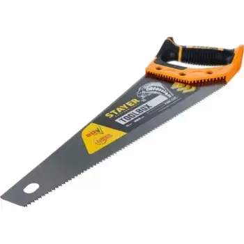 Ножовка многоцелевая (пила) 'Cobra TOOLBOX' 350 мм, 11 TPI, мелкий прямой закале 2-15091-45_Z01 STAYER