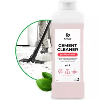 очиститель после ремонта! 'Cement Cleaner' (канистра 1л)\ 217100 GRASS