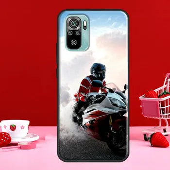 Мотоциклы для Redmi Note 10 Pro Чехол для Redmi Note 11 Pro Note 8 9 Pro 9S 10S 11S 9C 9A 9T Чехол Redmi 7