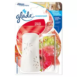 освежитель воздуха GLADE После дождя 10мл микроспрей осн.блок