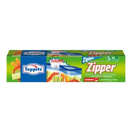пакеты для продуктов TOPPITS 3 л, 10 шт