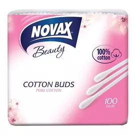 палочки гигиенические NOVAX Beauty 100шт п/э