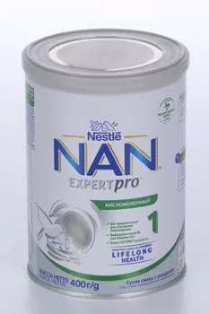 Смесь Нестле НАН Expert Pro кисломолочный 1 (с 0 мес), 400 г