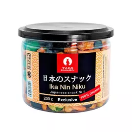 Снэк японский Tako Samurai Ika Nin Niku, 200 г