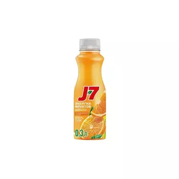 Сок J7 Апельсиновый с мякотью, 0,3 л