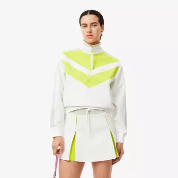 Женский свитшот Lacoste на молнии