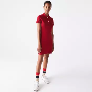 Женское платье-поло Lacoste из особого хлопка Piqu? SLIM FIT